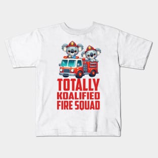 Totally Koalified Fire Squad Kids T-Shirt